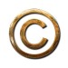 gold hammered copyright